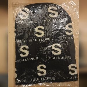 Black Sagittarius Beanie
